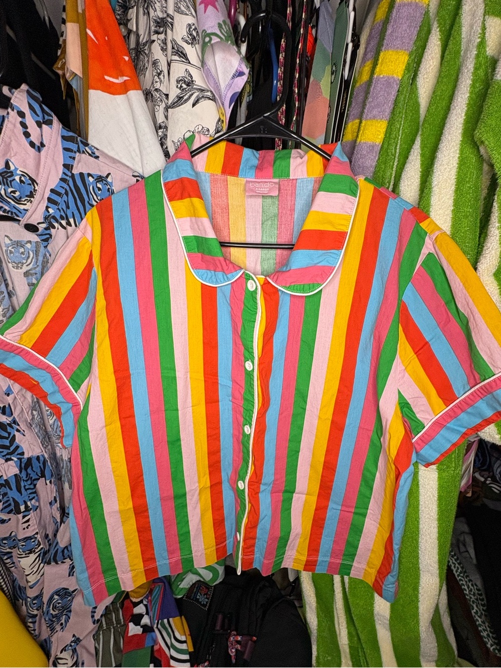 Ban.do Short Sleeve Button-up Shirt